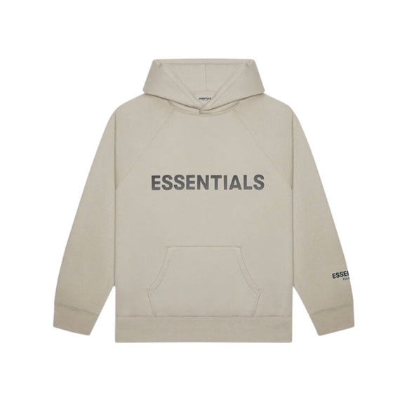 Fear of God Essentials Taupe Hoodie - Picture 2 of 5
